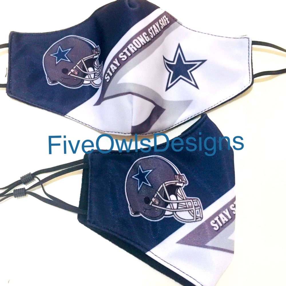 Dallas cowboys NFL football face cover